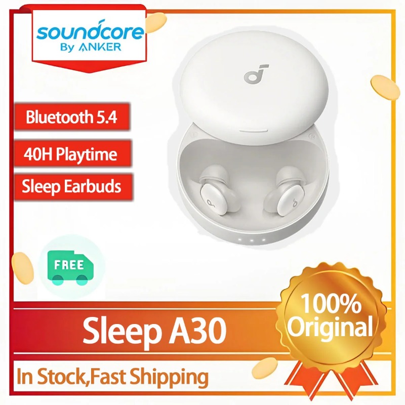 Type C Wired Earphones With Mic - Soundcore Sleep A30 Earphone Bluetooth Nirkabel