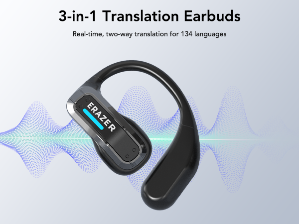 Headphones - Headset Penerjemah Real-Time ERAZER X8 dengan