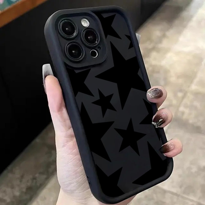 Tablets - Casing Ponsel Desain Bintang Hitam untuk