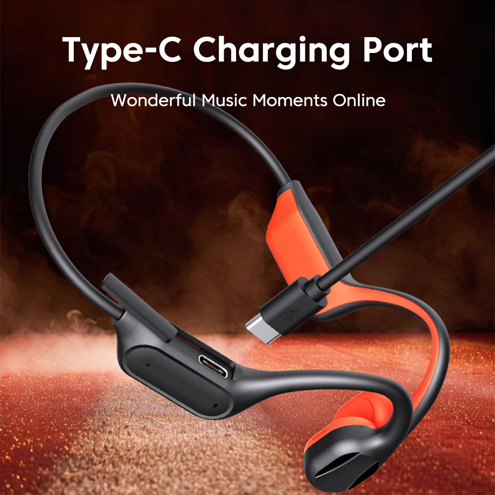 Bone Conduction Running Headphones - Headphone Olahraga Konduksi Tulang Bluetooth 6.0