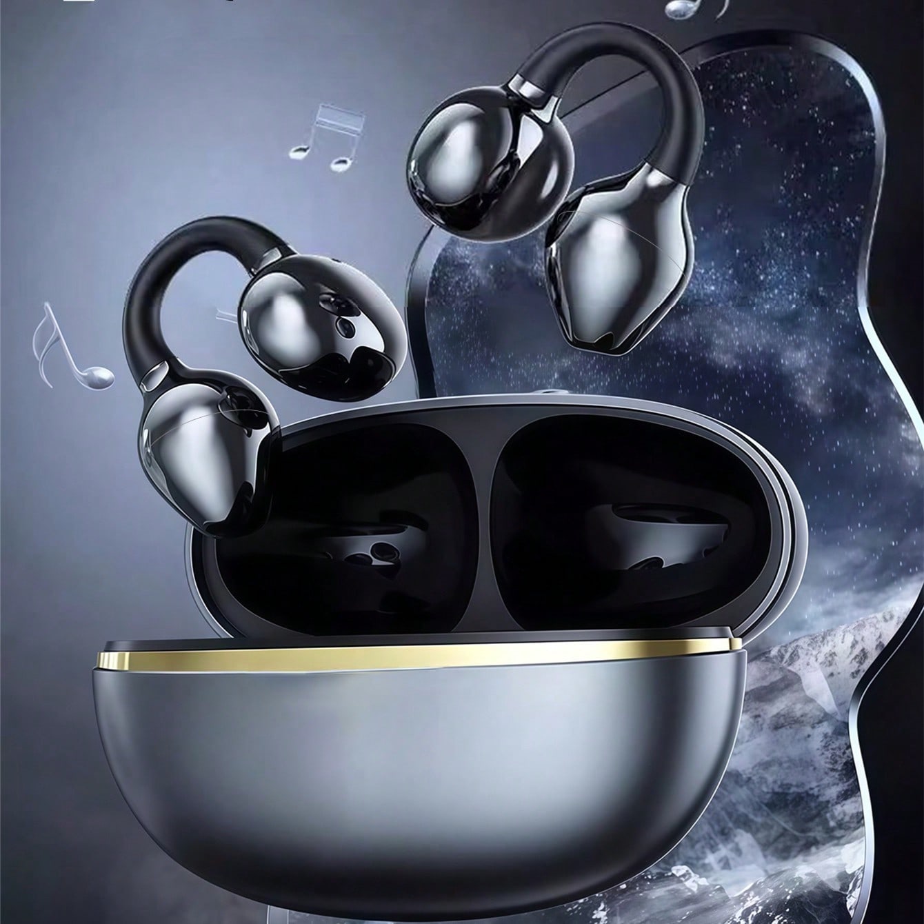 Earphone Bluetooth TWS Asli, H - Tws Earbuds Bluetooth 5.3 ulasan dan harga
