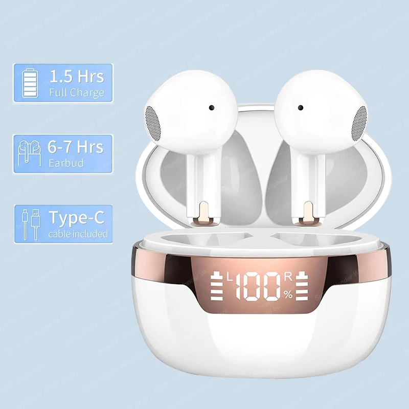 J97 TWS Earphone Bluetooth tan - Tws Earbuds Bluetooth 5.3 ulasan dan harga