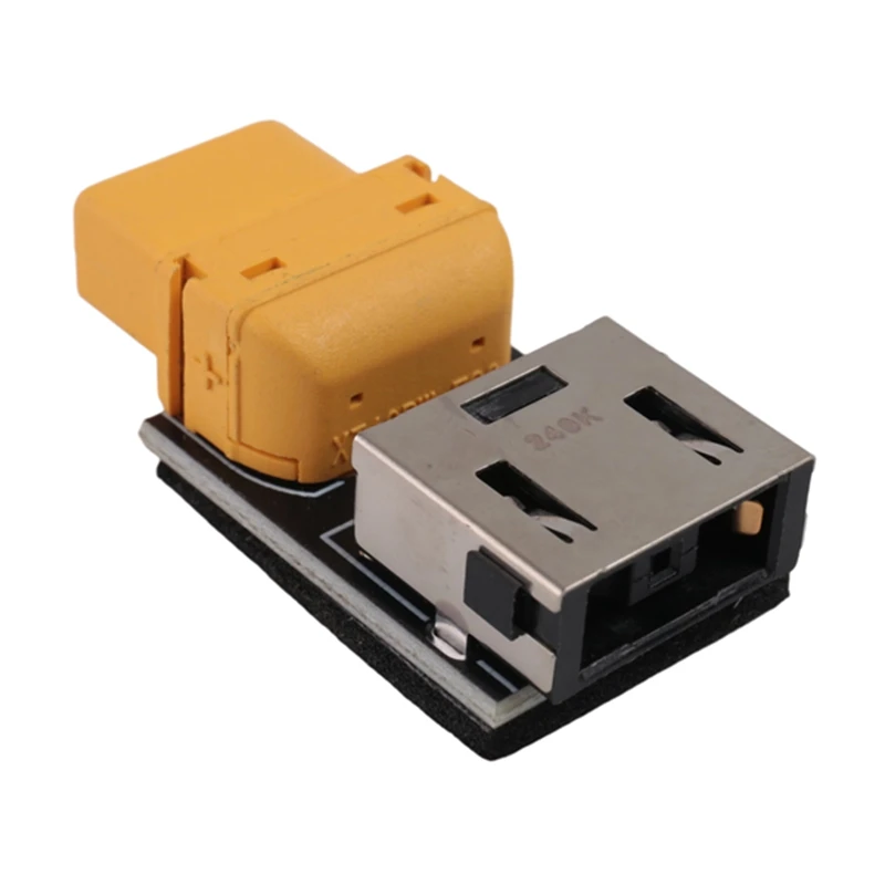 Adaptor Daya dari Port Persegi - Drones ulasan dan harga