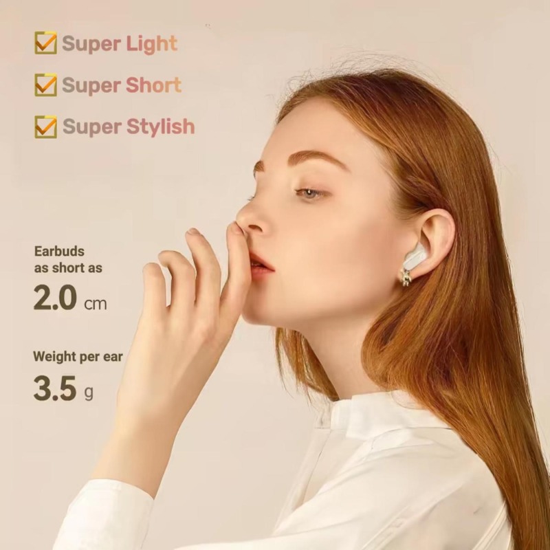 Earphone Bluetooth 5.3 Nirkabe - Tws Earbuds Bluetooth 5.3 ulasan dan harga