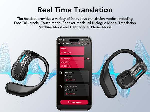 Headset Penerjemah Real-Time E - Headphones ulasan dan harga