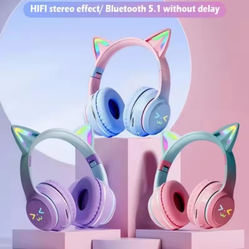 Headphone Nirkabel Gradient RG - Type C Wired Earphones With Mic ulasan dan harga