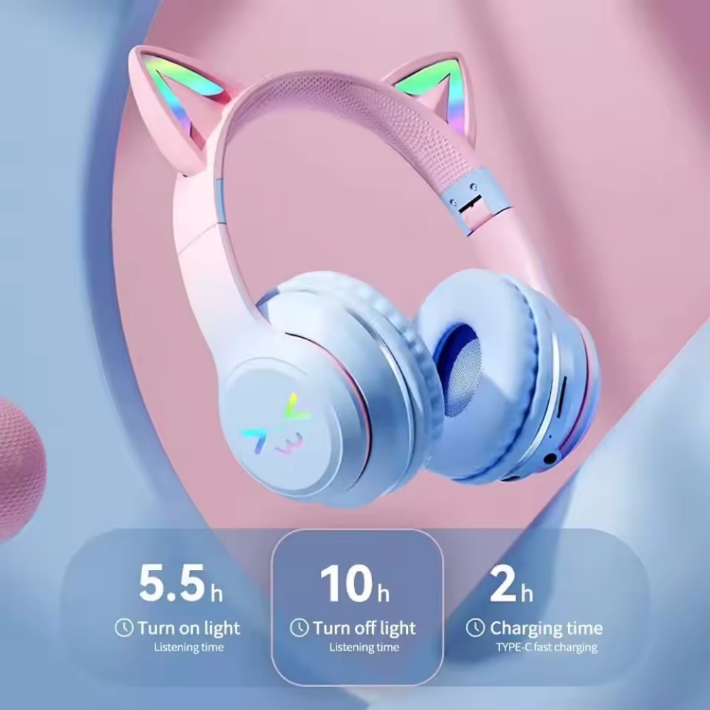 Headphone Nirkabel Gradient RG - Type C Wired Earphones With Mic ulasan dan harga