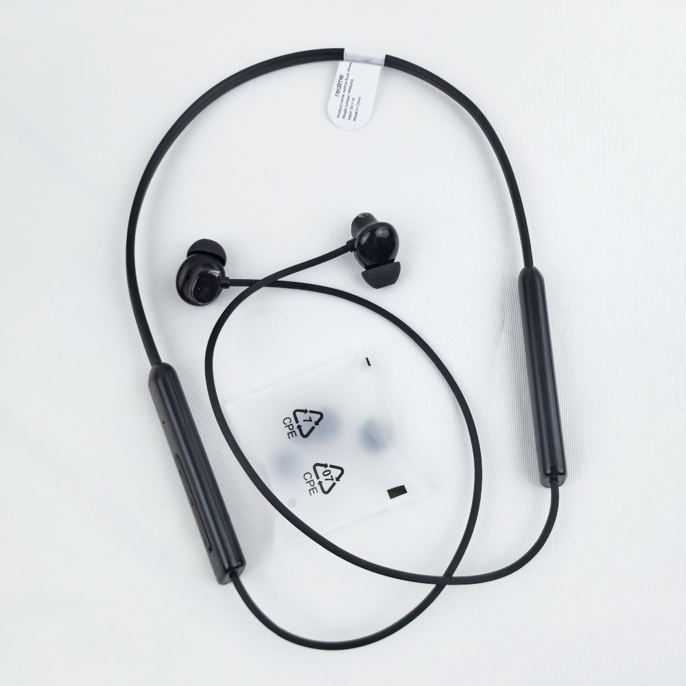 Realme Buds Wireless 5 Lite, E - Magnetic Neckband Sports Earphones ulasan dan harga