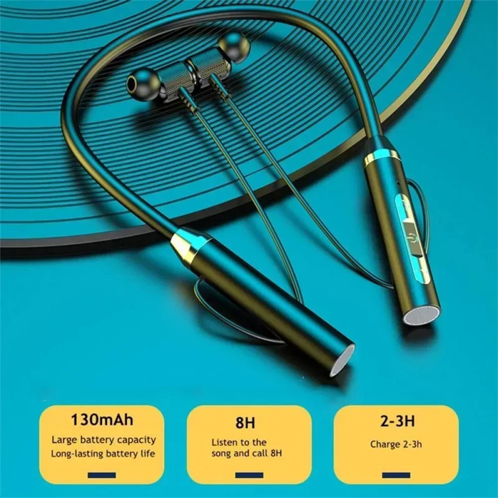Headphone Nirkabel K58 Bluetoo - Magnetic Neckband Sports Earphones ulasan dan harga