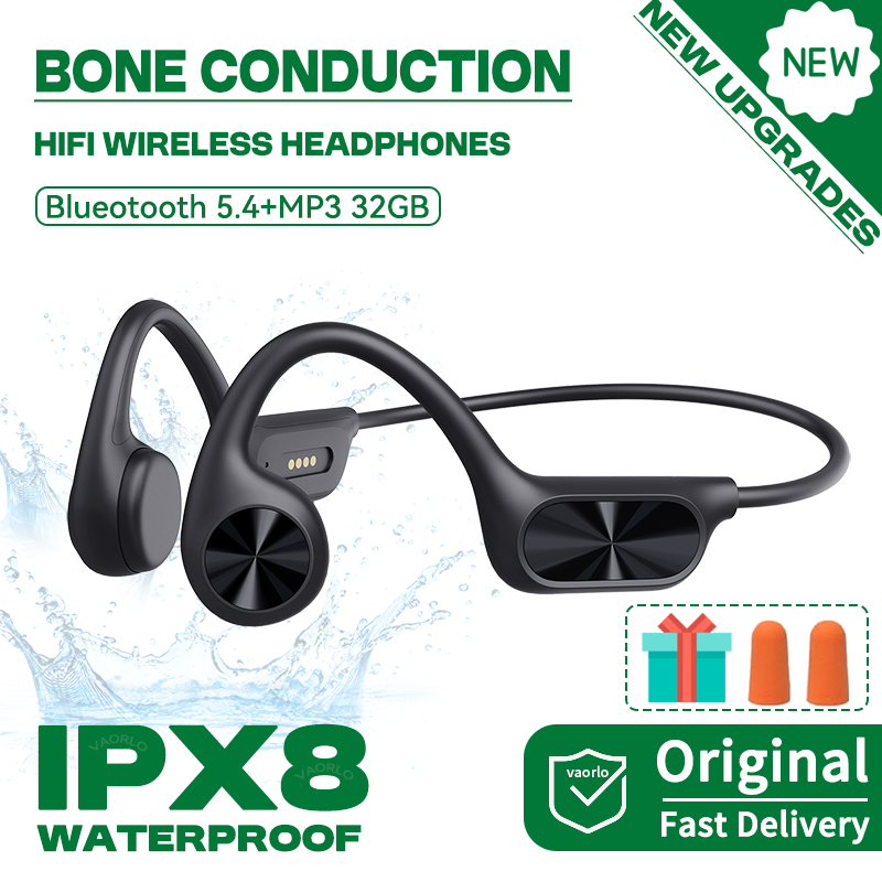 New-X7 Headphone nirkabel, kon - Bone Conduction Running Headphones ulasan dan harga