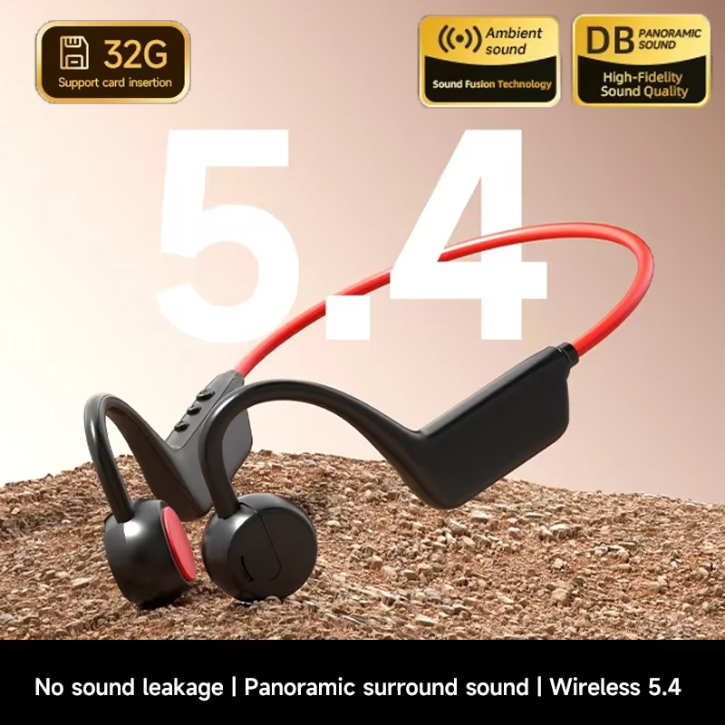 Earbud Bluetooth Konduksi Tula - Bone Conduction Running Headphones ulasan dan harga