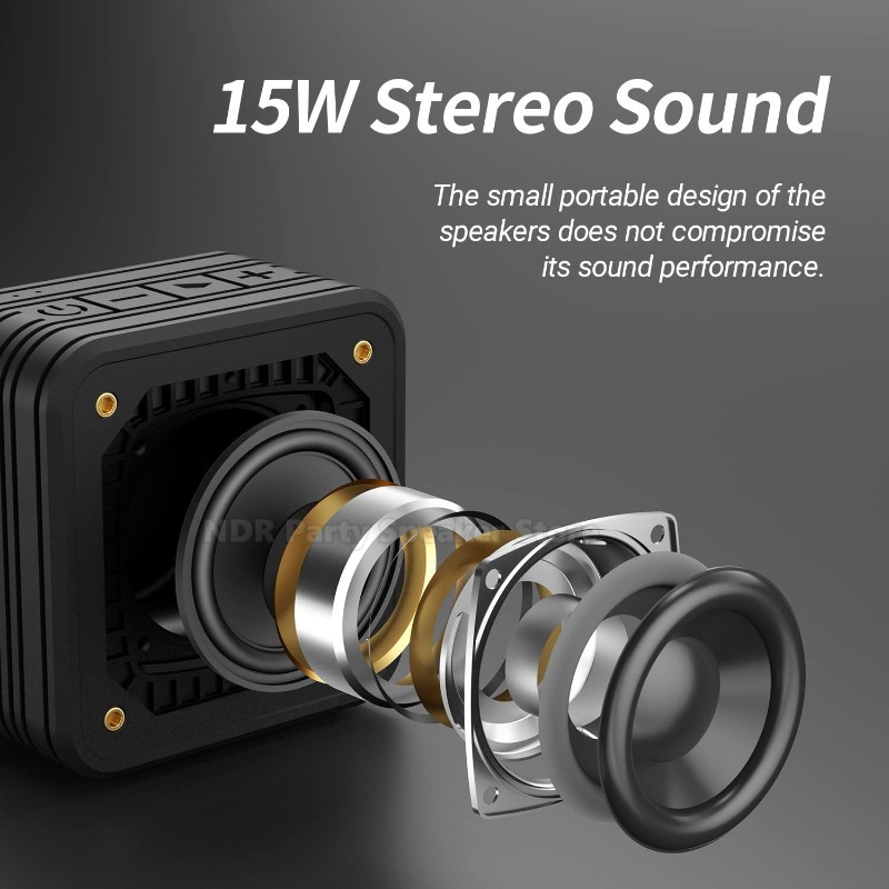 M10 Speaker portabel 15W BT 5. - Portable Bluetooth Speaker Waterproof Ipx7 ulasan dan harga